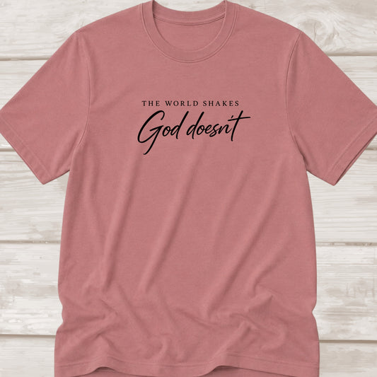 The World Shakes | God doesn't