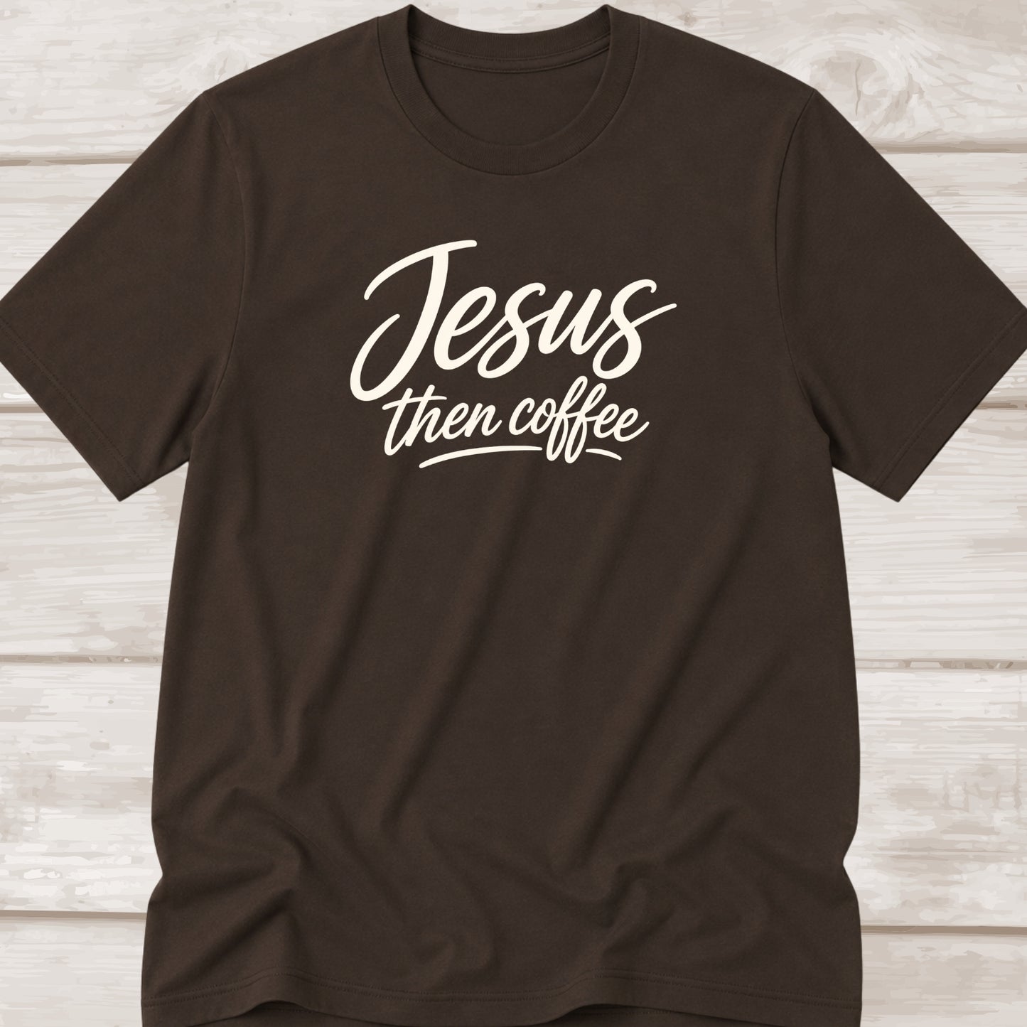 Jesus then coffee