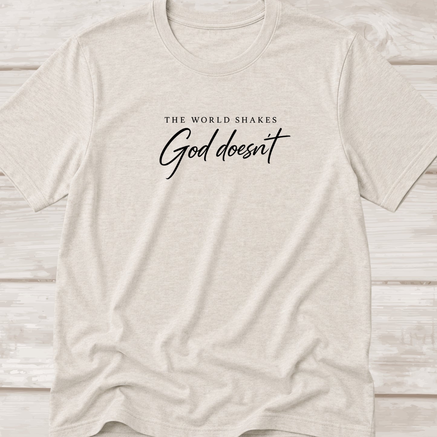The World Shakes | God doesn't