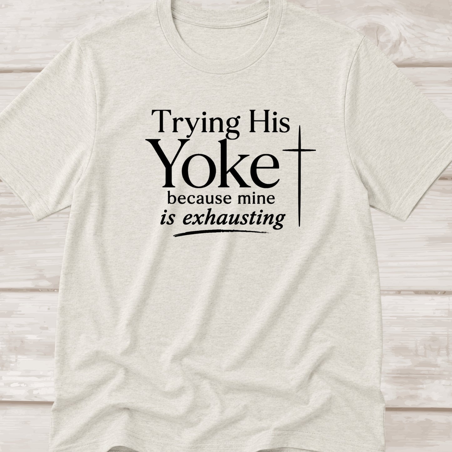 Trying His YOLK because mine is exhausting.